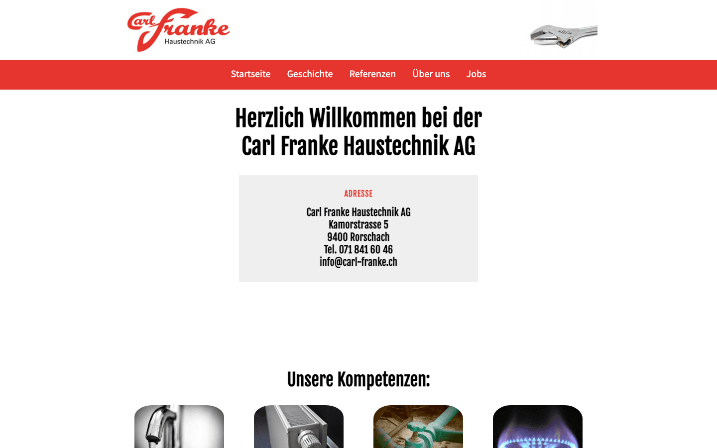 Heute · carl-franke.ch